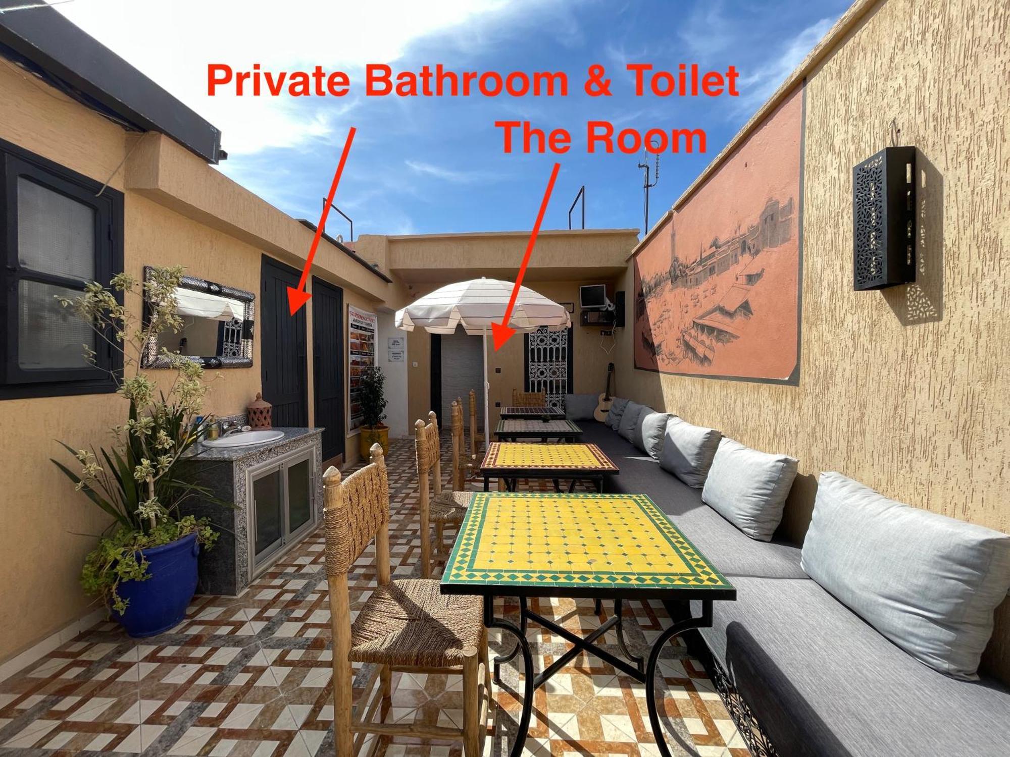 Double Room Private External Bathroom