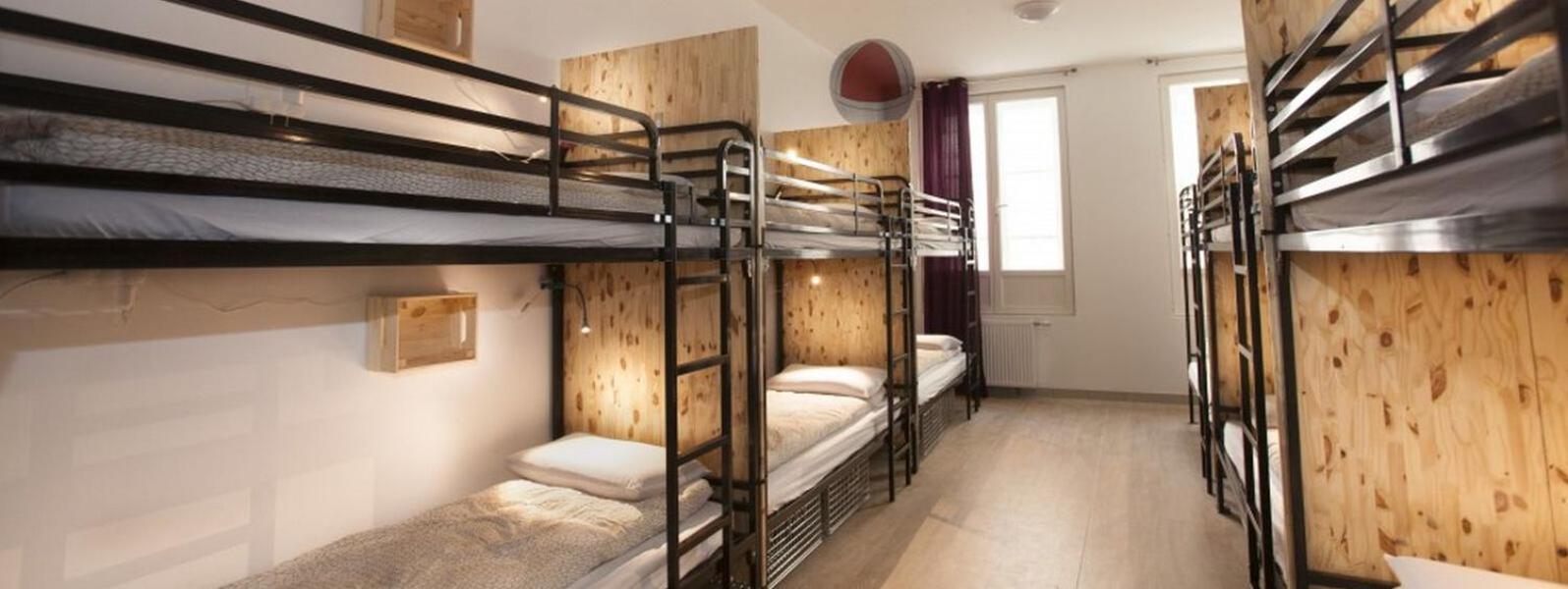 Bunk Bed in Female Dormitory Room