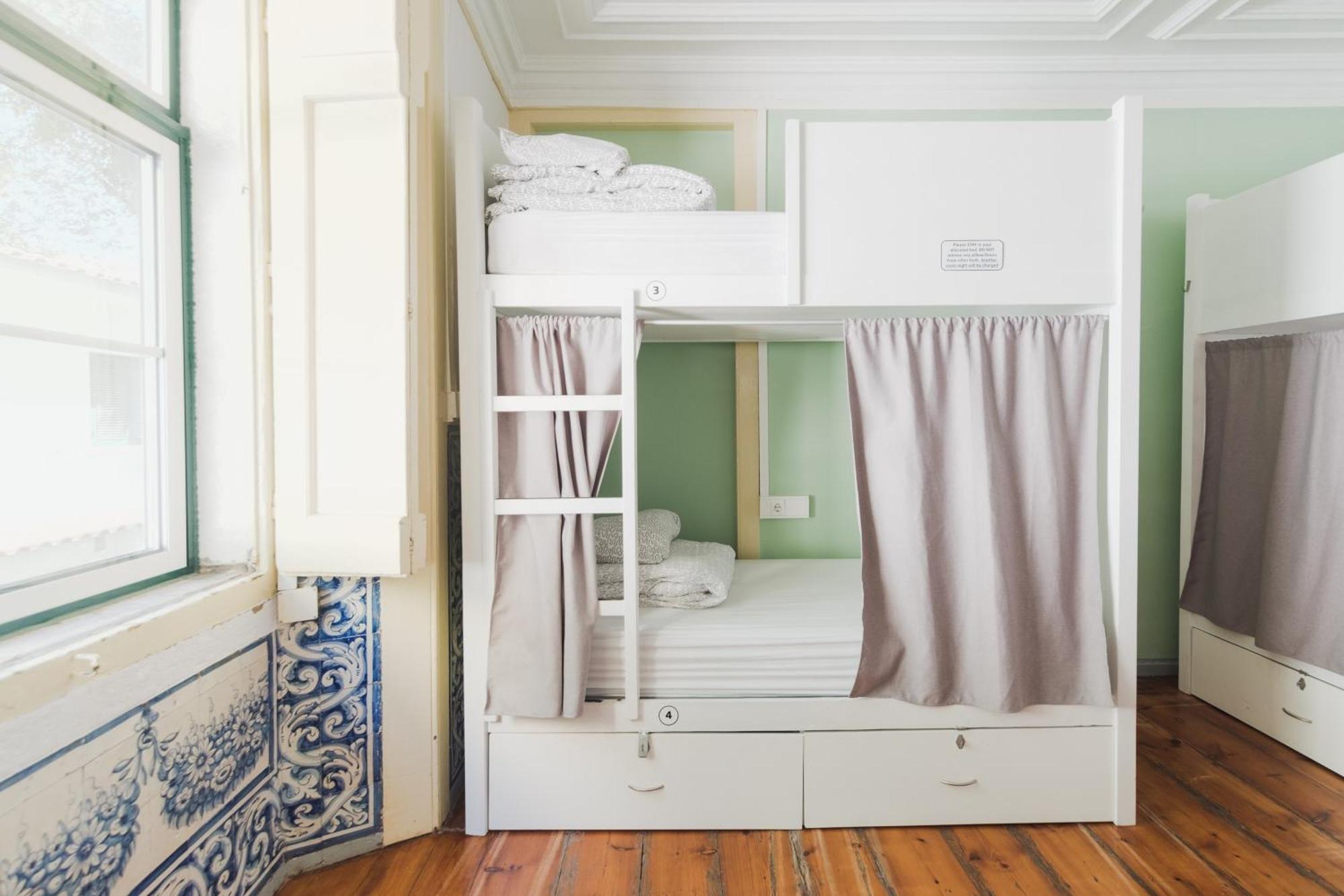 Bed in 6-Bed Female Dormitory Room with Bathroom,1604105278:JPEG