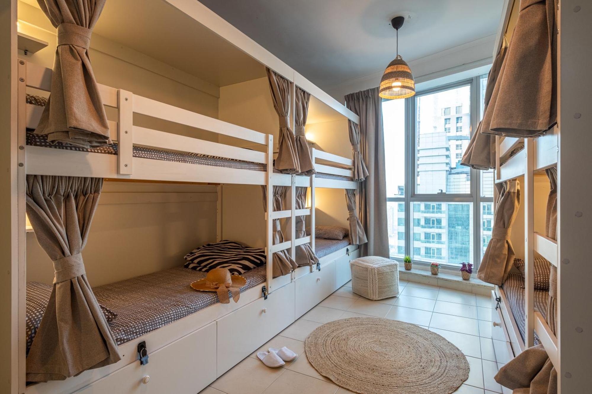 Bed in 6-Bed Female Dormitory Room