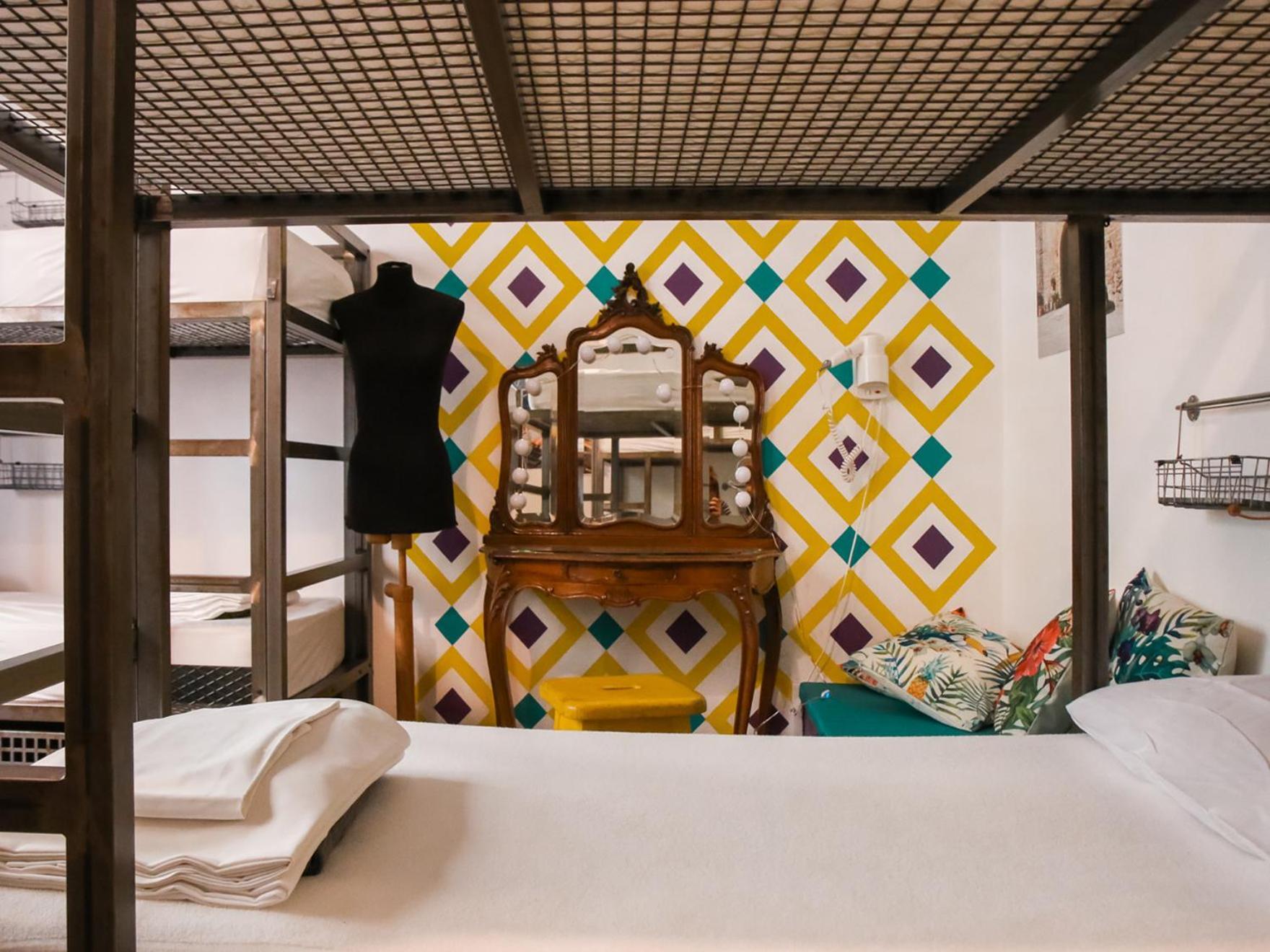 Bed in 6-Bed Female Dormitory Room