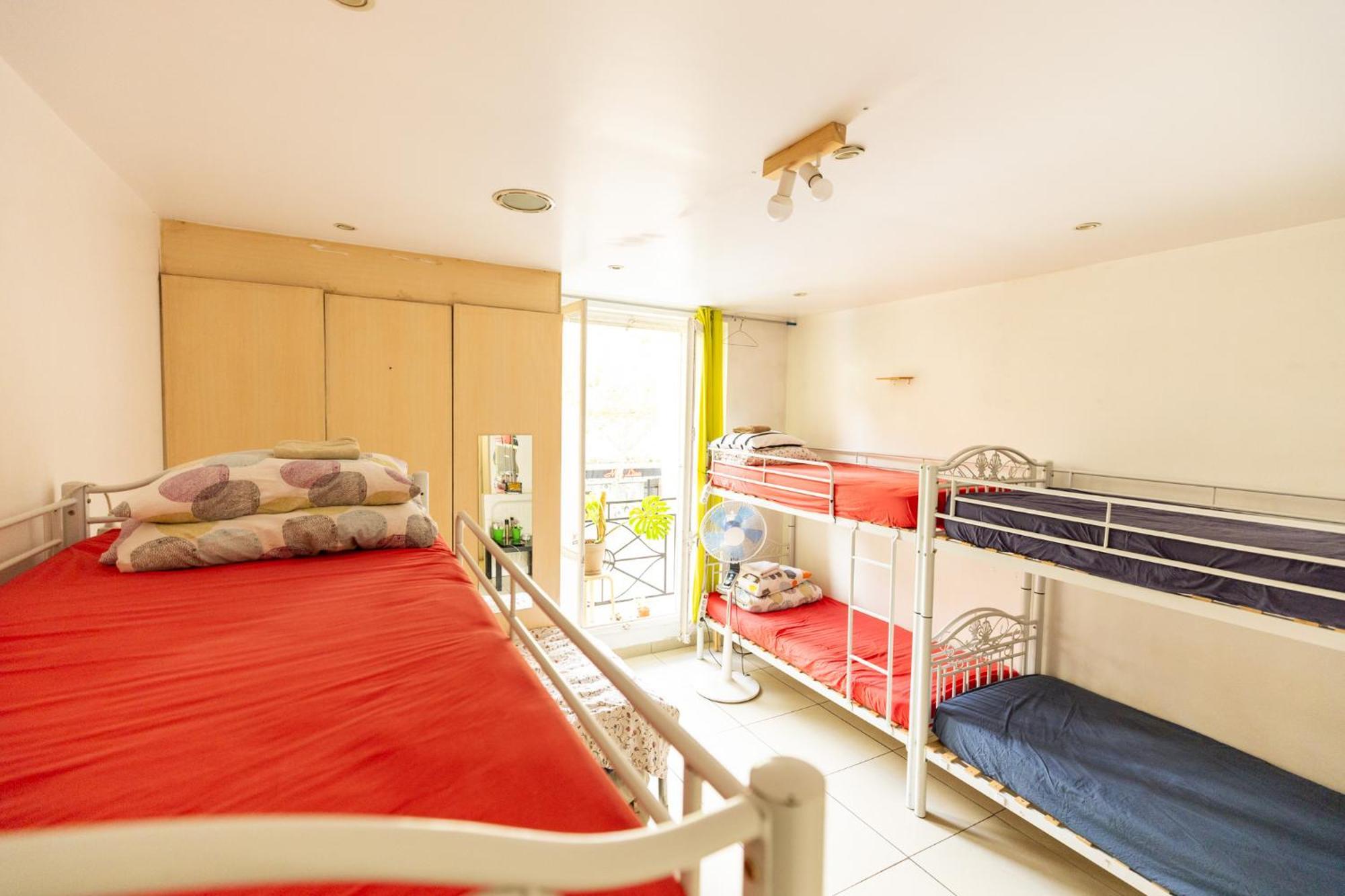 Bed in 6-Bed Female Dormitory Room