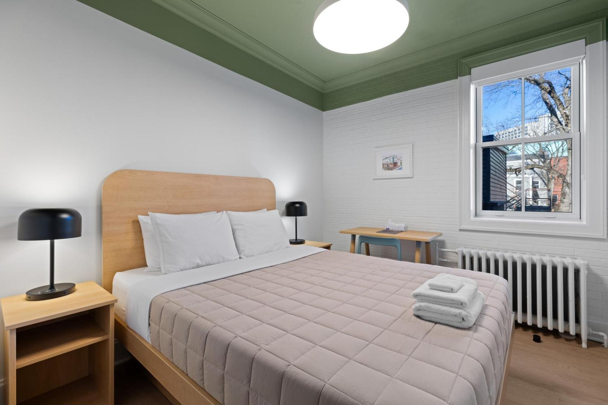 Queen Room with Shared Bathroom