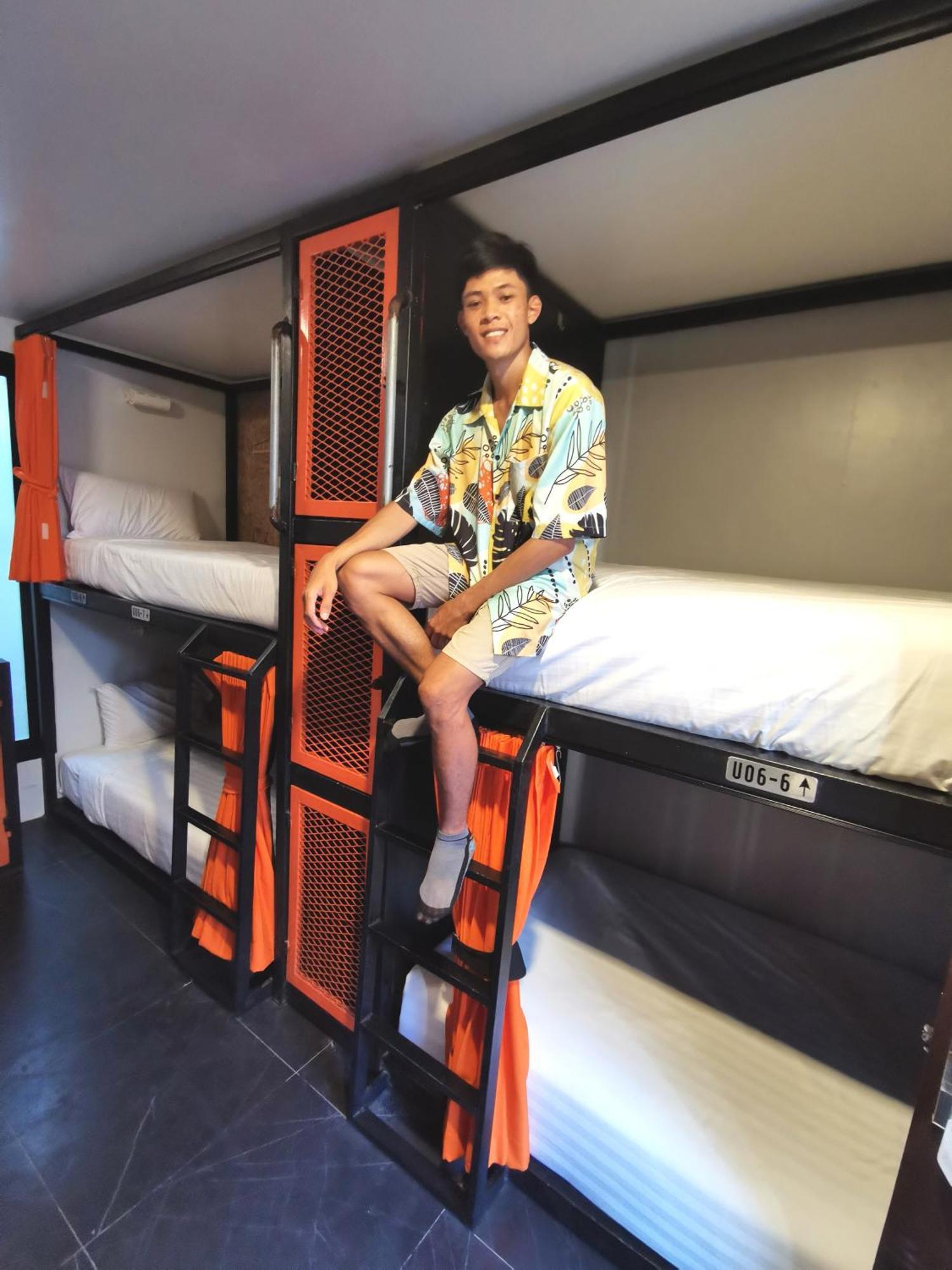Single Bed in Male Dormitory Room