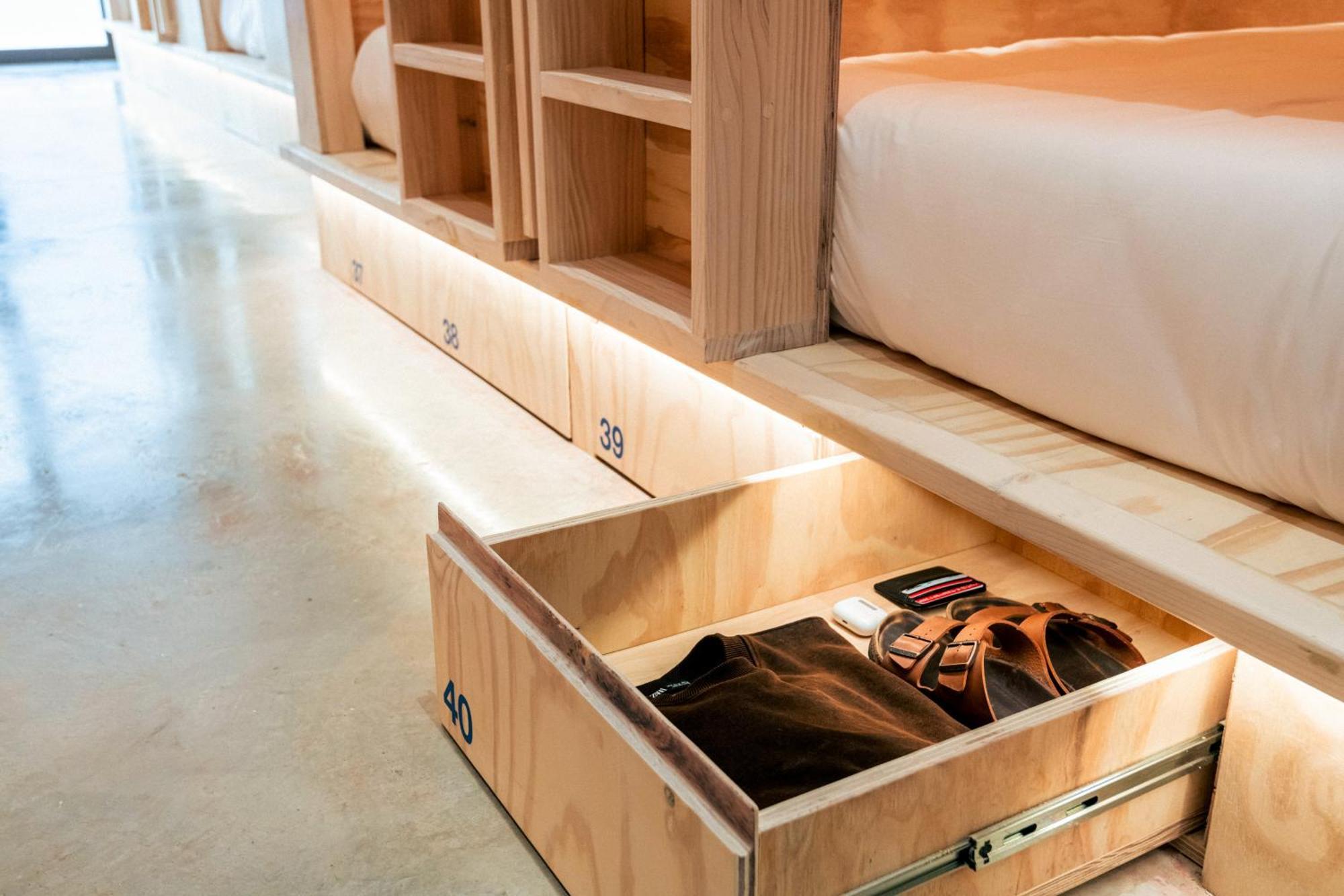 Single Bed in Dormitory Room