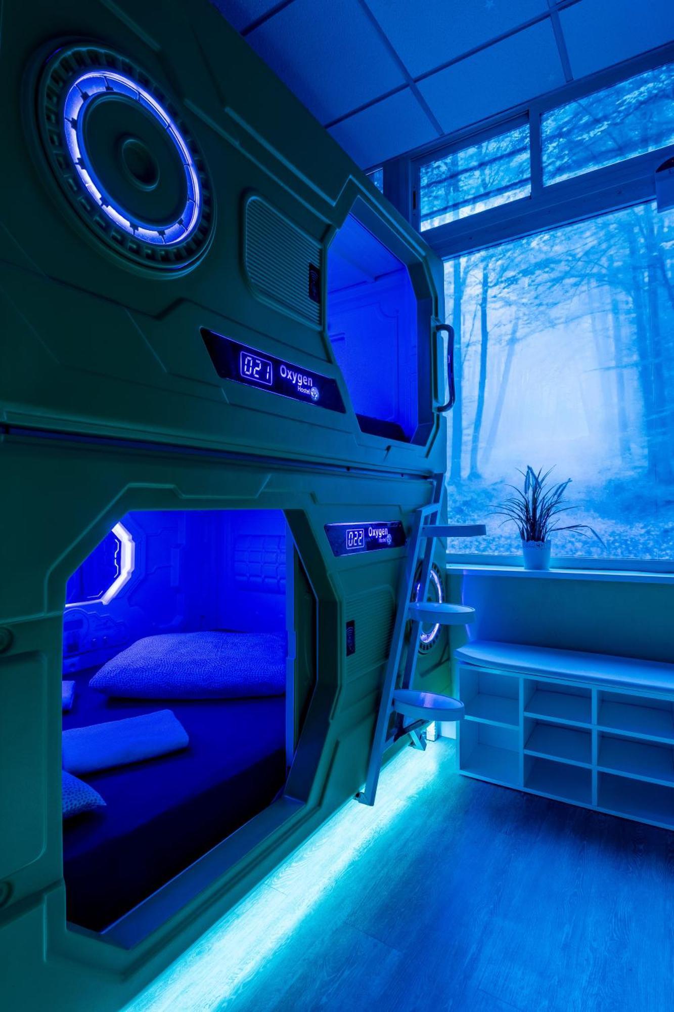 Capsule Single Bed Mixed Dormitory Room