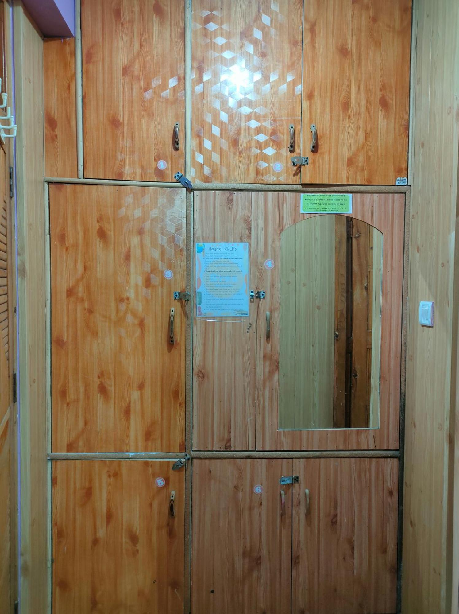 Single Bed in Male Dormitory Room