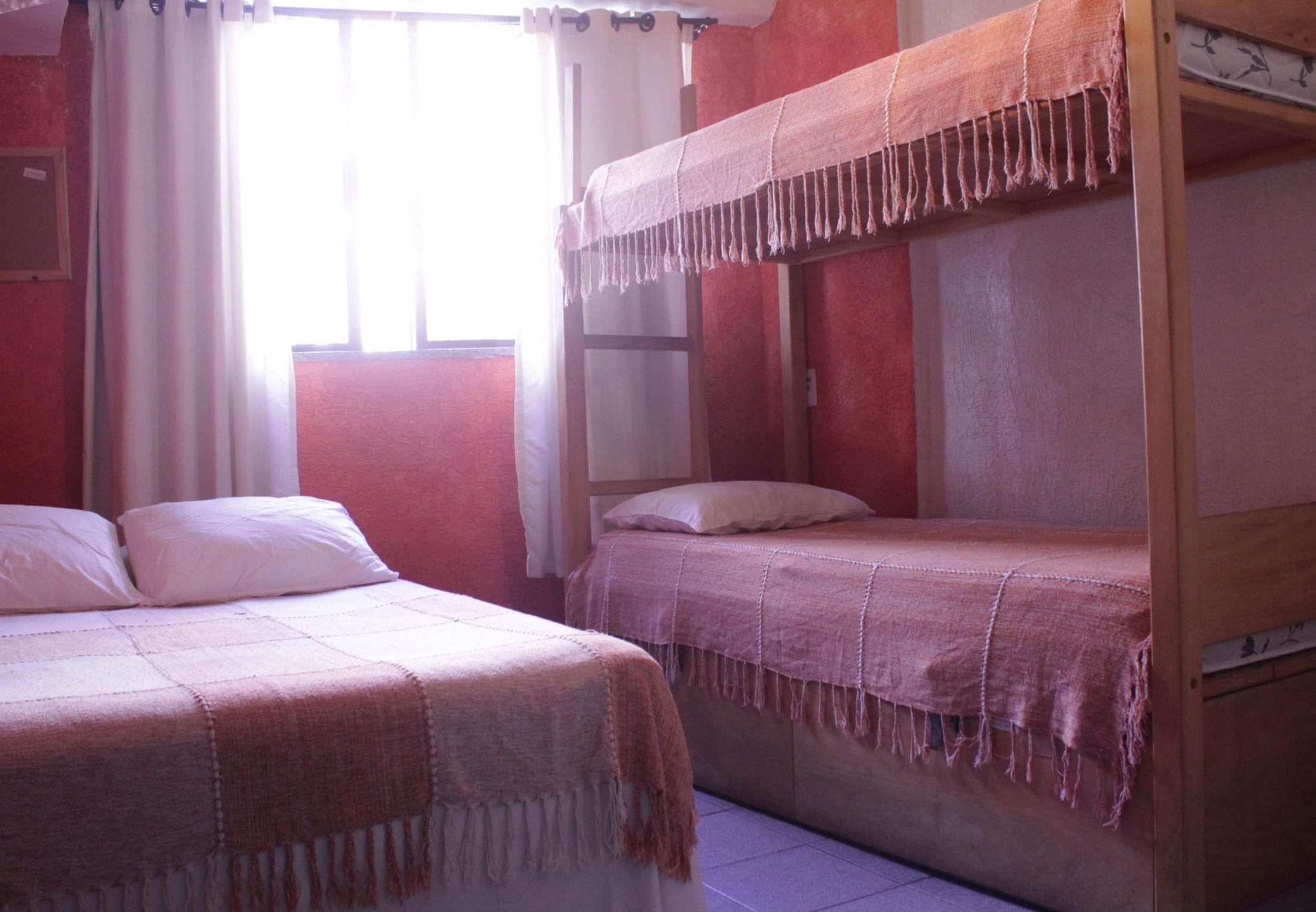 Single Bed 3-Bed Mixed Dormitory Room Private Bathroom First Floor