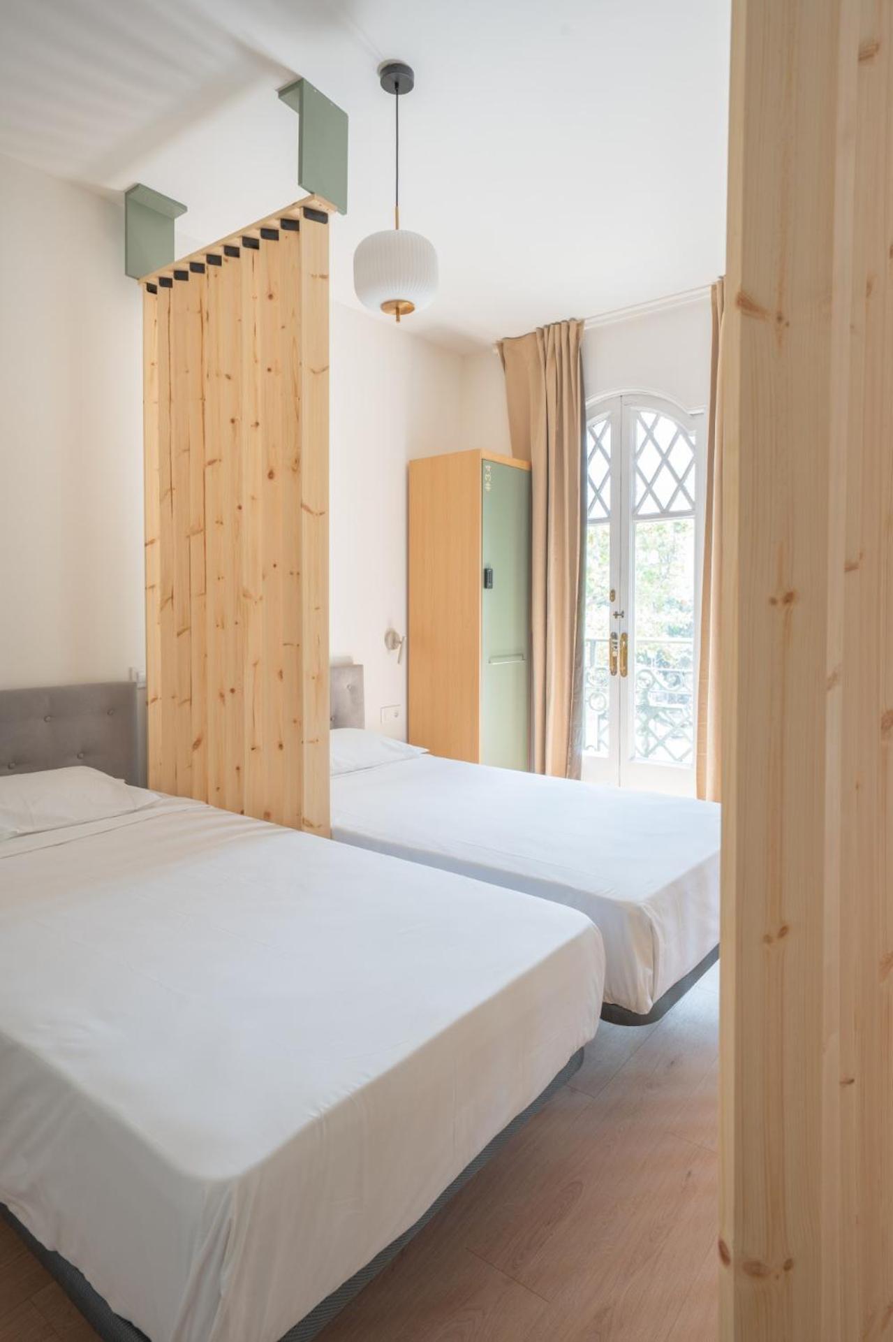 Single Bed in Female Dormitory Room