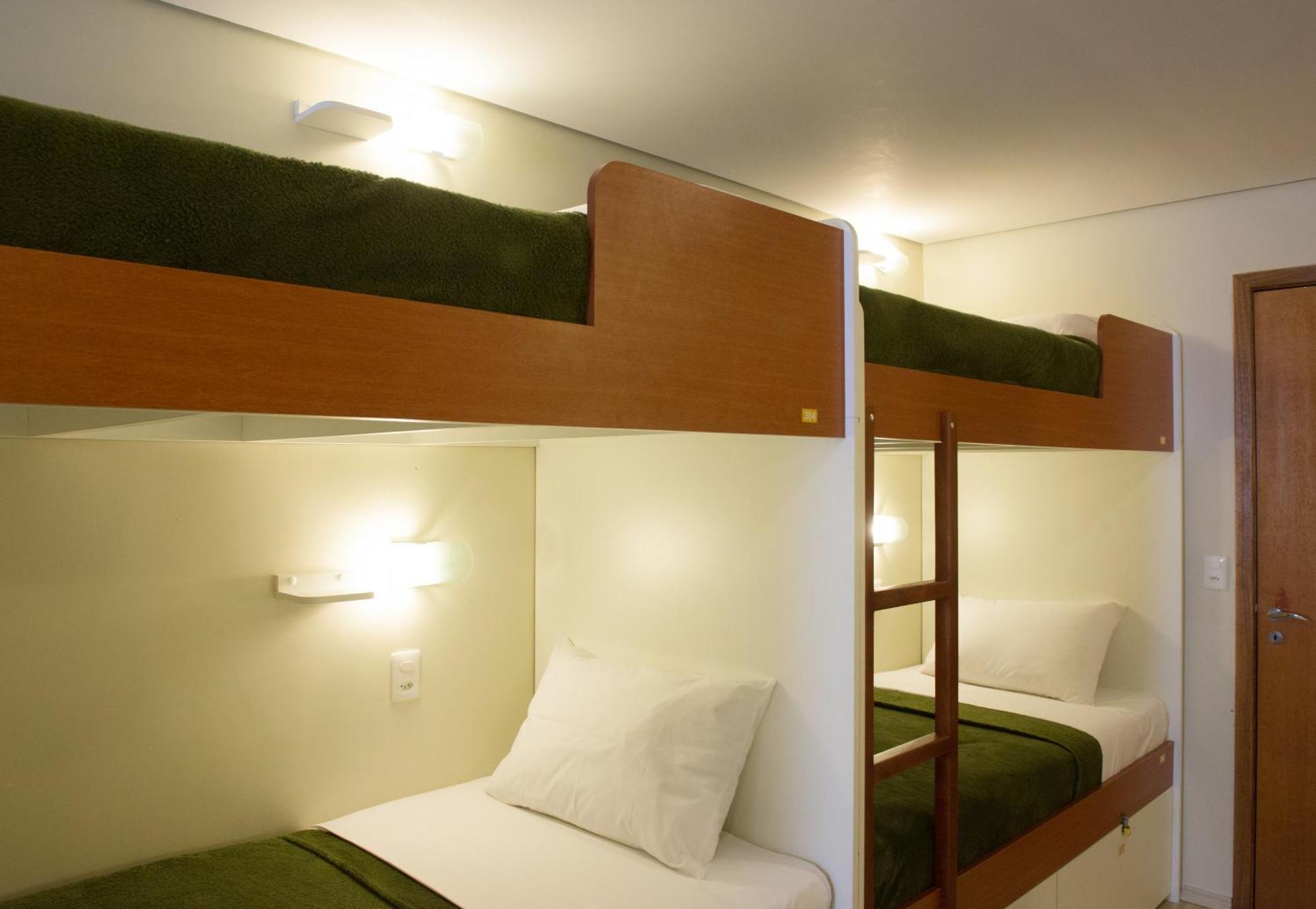 Single Bed in 8-Bed Male Dormitory Room Private Bathroom