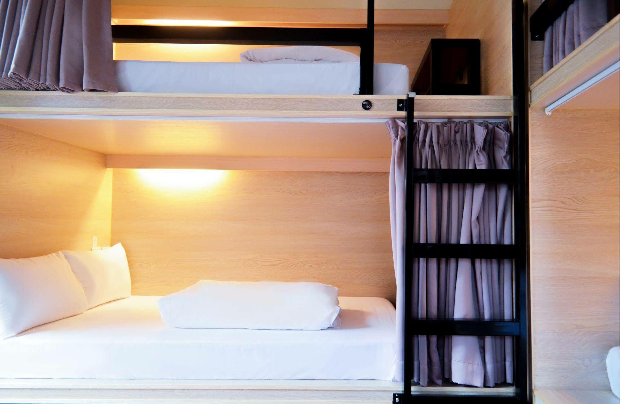 Double Bed in Dormitory Room