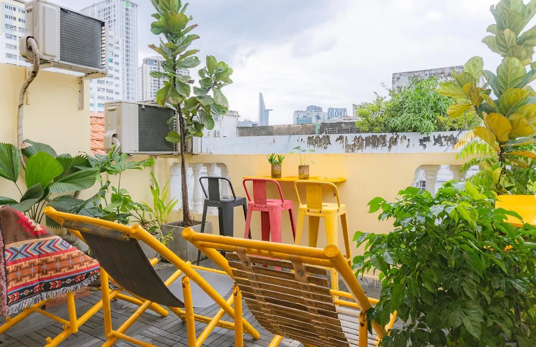 Saigon Authentic Hostel: Rooftop Retreat with Culinary Experiences-1