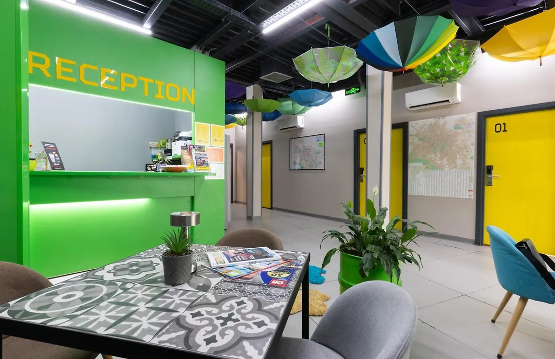Green Cube Capsule Hostel-1