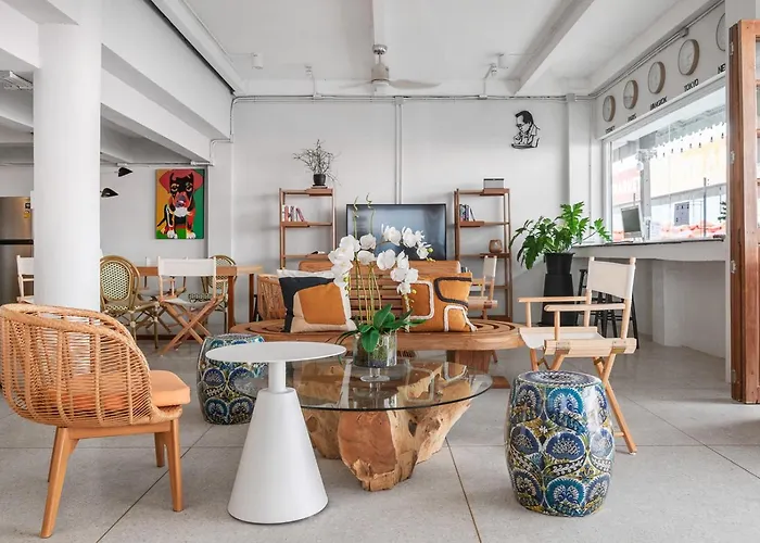 Unplugged At Bangrak Design Hostel Bangkok