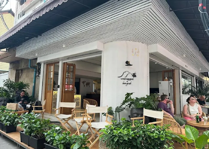 Unplugged At Bangrak Design Hostel Bangkok