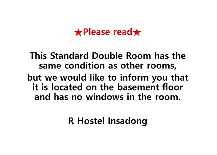 Insadong R Guesthouse Seoul