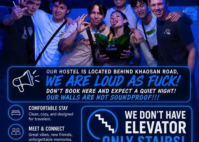 Revolution Khao San By The Bliss Hostel Bangkok