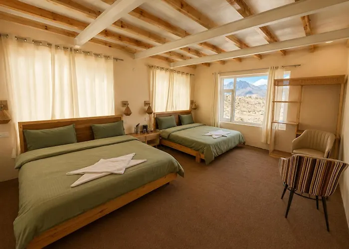 Social Courtyard Spiti Hostel Kaza
