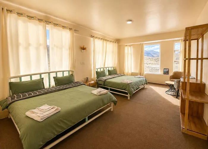 Social Courtyard Spiti Hostel Kaza