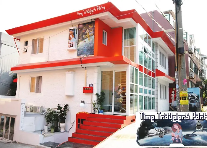 Time Travelers Party Hostel In Hongdae Seoul